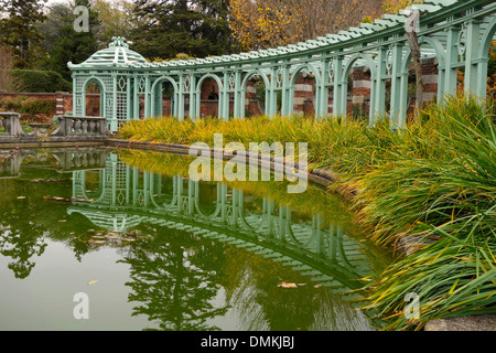Old Westbury Gardens Haus auf Long Island NY Stockfoto
