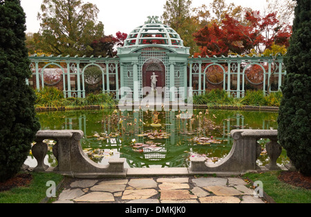 Old Westbury Gardens Haus auf Long Island NY Stockfoto