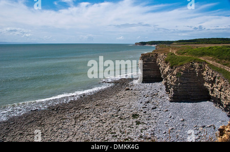 Llantwit Major Küste Stockfoto