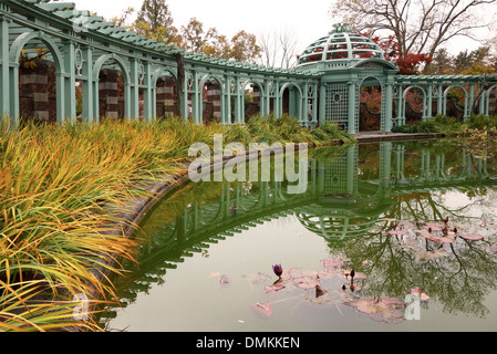 Old Westbury Gardens Haus auf Long Island NY Stockfoto