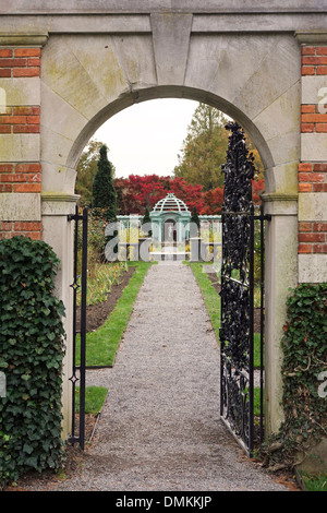 Old Westbury Gardens Haus auf Long Island NY Stockfoto