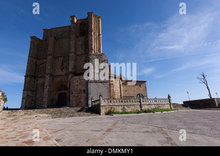 Santa María De La Asunción Kirche, Castro Urdiales, Kantabrien, Spanien Stockfoto