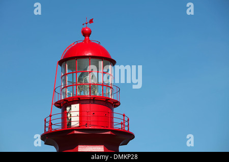 La Martre Leuchtturm und Museum in die Gaspe Halbinsel, Quebec, Kanada. Stockfoto