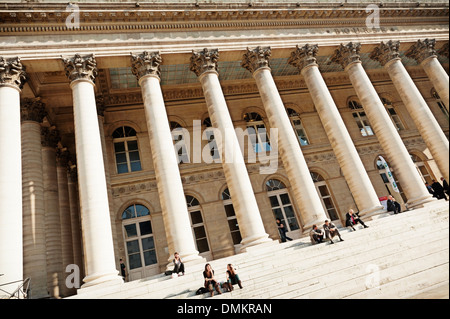 Paris, Frankreich: der Bourse (Börse) Stockfoto