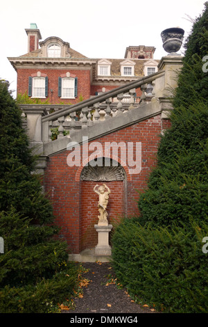 Old Westbury Gardens Haus auf Long Island NY Stockfoto