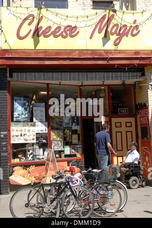 Käseladen, Kensington Market, Toronto, Kanada Stockfoto