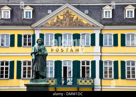 Beethoven-Statue in Bonn, Deutschland. Stockfoto