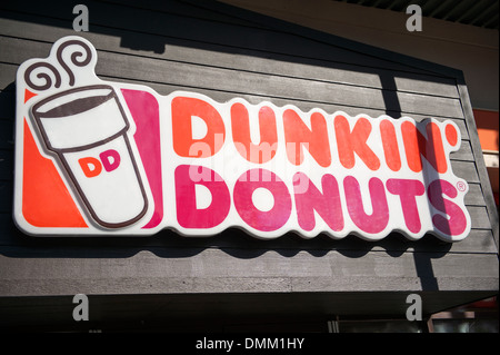 Dunkin ' Donuts Zeichen Stockfoto