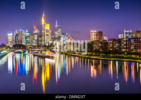 Frankfurt am Main am Main. Stockfoto