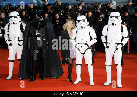 Cannes, Frankreich. 18. Dezember 2013. BERENGERE Krief kommt für die NRJ Music Awards in Cannes. Bildnachweis: Dpa picture Alliance/Alamy Live News Stockfoto