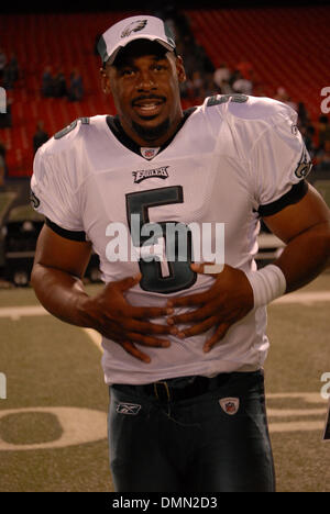 Sep 03, 2009 - New York, New York, USA - QB DONOVAN MCNABB während das NY Jets gegen die Philadelphia Eagles im Giants Stadium in New York City. Jets gewann 38-27.   (Kredit-Bild: © Jeffrey Geller/ZUMA Press) Stockfoto