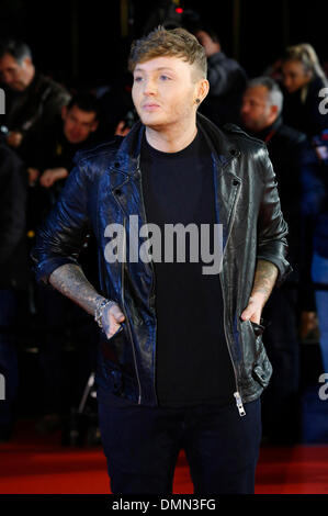 Cannes, Frankreich. 18. Dezember 2013. James Arthur kommt für die NRJ Music Awards in Cannes. Bildnachweis: Dpa picture Alliance/Alamy Live News Stockfoto