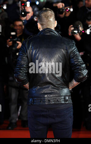 Cannes, Frankreich. 18. Dezember 2013. James Arthur kommt für die NRJ Music Awards in Cannes. Bildnachweis: Dpa picture Alliance/Alamy Live News Stockfoto