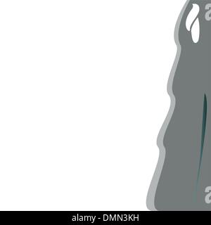 weiße Lilien Stock Vektor