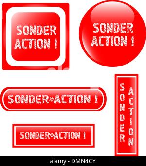 Web-glänzend-Button-Symbol Stock Vektor