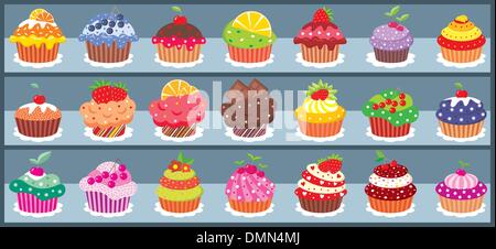 Konditorei Stock Vektor