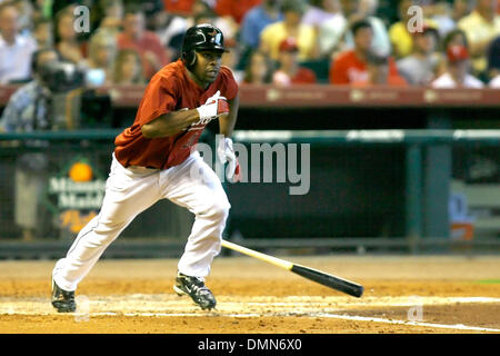 6. September 2009: Astros Center Fielder Michael Bourn (21) in Astros dritten Sieg in Folge über die Phillies 4-3 im Minute Maid Park in Houston Texas. (Kredit-Bild: © Southcreek Global/ZUMApress.com) Stockfoto