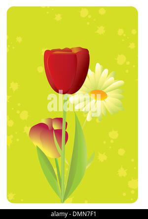 Vektor-Blume Stock Vektor