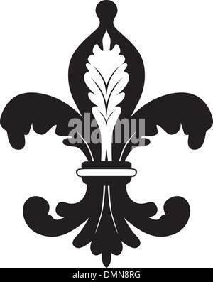 Fleur de lis Stock Vektor