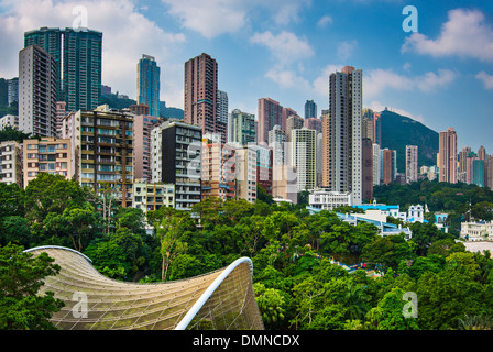 Hong Kong Park in Hong Kong, China. Stockfoto