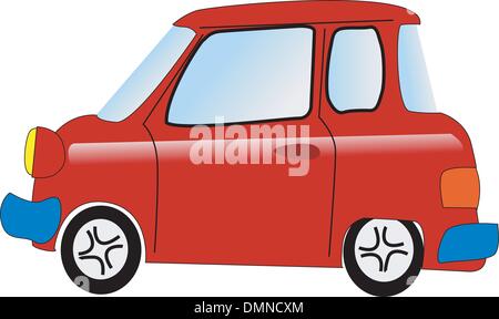 Mini Auto Stock Vektor
