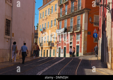 Lissabon. Alfama Viertel. Portugal Stockfoto