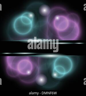 Zusammenfassung Hintergrund mit bubbles Stock Vektor