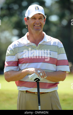 Sep 14, 2009 - Wilmington, North Carolina; USA - Golf Professional LEE JANZEN, die ist ein zwei Mal, dass das 3. jährliche Coastal christlichen High School Golf-Turnier US Open Champion beteiligt, die stattfand im Cape Fear Country Club befindet sich in Wilmington.  Copyright 2009 Jason Moore. (Kredit-Bild: © Jason Moore/ZUMA Press) Stockfoto