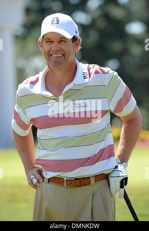 Sep 14, 2009 - Wilmington, North Carolina; USA - Golf Professional LEE JANZEN, die ist ein zwei Mal, dass das 3. jährliche Coastal christlichen High School Golf-Turnier US Open Champion beteiligt, die stattfand im Cape Fear Country Club befindet sich in Wilmington.  Copyright 2009 Jason Moore. (Kredit-Bild: © Jason Moore/ZUMA Press) Stockfoto