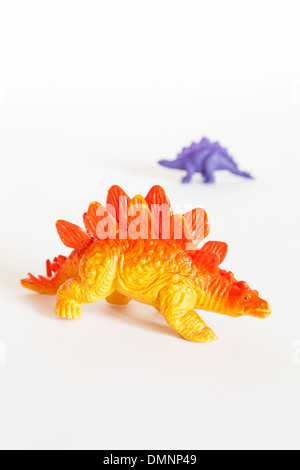Kunststoff Modell Dinosaurier Spielzeug Stockfoto