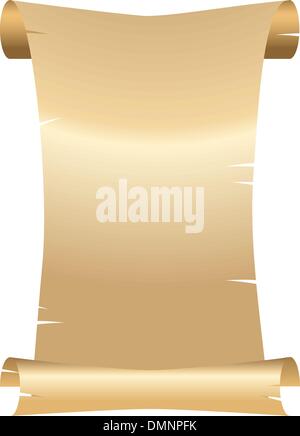Scroll-Altpapier Stock Vektor