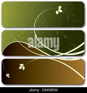 Vektor-Banner Design-Vorlage Stock Vektor