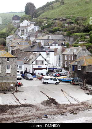 Dreharbeiten für die neue Serie von Doc Martin startete in Port Isaac, Cornwall. 21.05.2013 Stockfoto