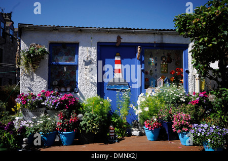 Footdee Fitee Aberdeen altes Fischerdorf Stockfoto