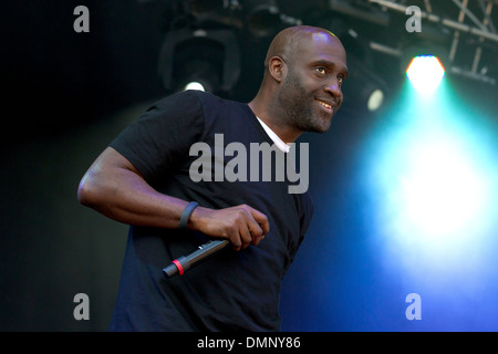 De La Soul West Festival Tag 1 Göteborg, Schweden - 09.08.12 Ausweg. Stockfoto