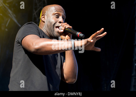 De La Soul West Festival Tag 1 Göteborg, Schweden - 09.08.12 Ausweg. Stockfoto