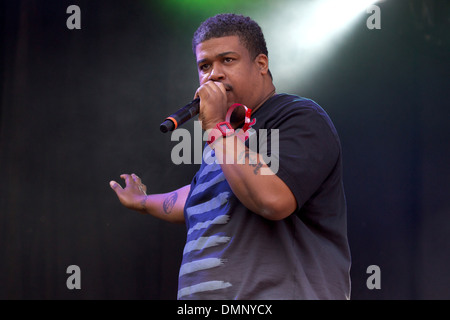 De La Soul West Festival Tag 1 Göteborg, Schweden - 09.08.12 Ausweg. Stockfoto