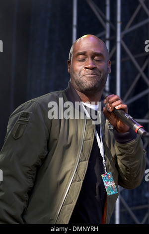 De La Soul West Festival Tag 1 Göteborg, Schweden - 09.08.12 Ausweg. Stockfoto