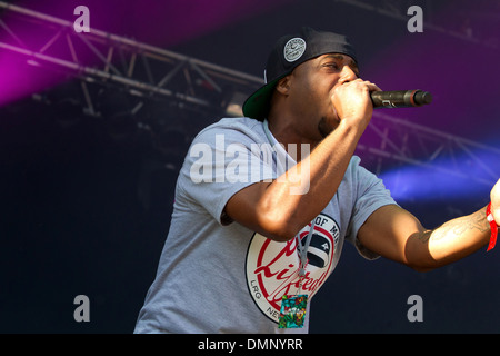 De La Soul West Festival Tag 1 Göteborg, Schweden - 09.08.12 Ausweg. Stockfoto