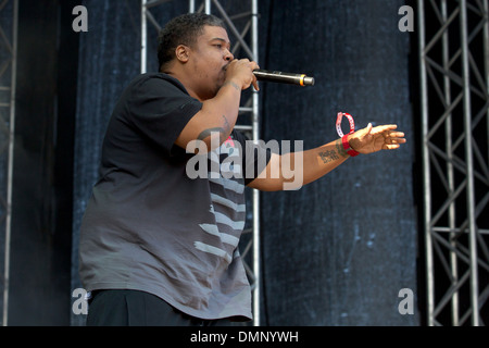 De La Soul West Festival Tag 1 Göteborg, Schweden - 09.08.12 Ausweg. Stockfoto