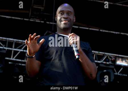 De La Soul West Festival Tag 1 Göteborg, Schweden - 09.08.12 Ausweg. Stockfoto