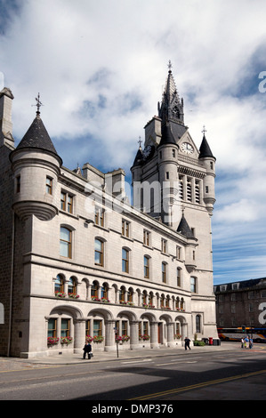 Aberdeen Granit City Stadthaus Union street Stockfoto