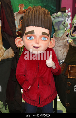 Norman Babcock "ParaNorman" Premiere bei Universal CityWalk Los Angeles Kalifornien - 05.08.12 statt Stockfoto