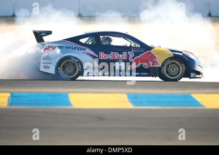 21. August 2009 - Sonoma, Kalifornien, USA - 21. August 2009: Reb Bull/RMR Fahrer Rhys Millen von San Juan Capistrano, CA in der #6 Hyundai Genesis auf dem Formula Drift-Event '' gesperrt und geladen '', Infineon Raceway, Sonoma, CA Â © Matt Cohen / Southcreek Global 2009 (Credit-Bild: © Matt Cohen/Southcreek Global/ZUMApress.com) Stockfoto