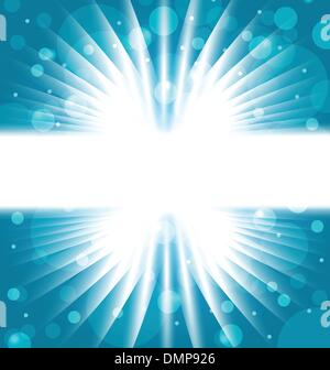 Zusammenfassung Hintergrund mit Sonnenstrahl Stock Vektor