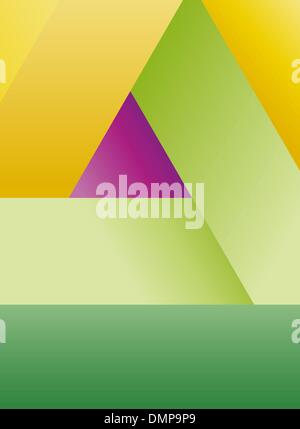 frische geometrischen Hintergrund Stock Vektor