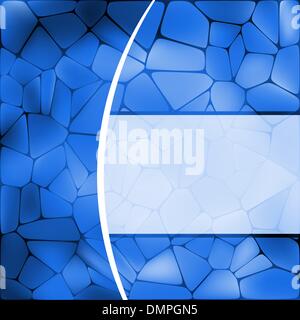 Glasmalerei-Design-Vorlage. EPS 8 Stock Vektor