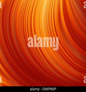 Abstrakte Glühen Twist mit Feuer. EPS 8 Stock Vektor