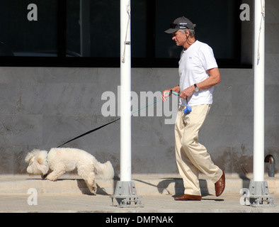 Michael Kirk Danilowitsch, bekannt unter seinem Künstlernamen Michael Douglas ist ein US-amerikanischer Schauspieler und Filmproduzent Oscar-Preisträger. Stockfoto