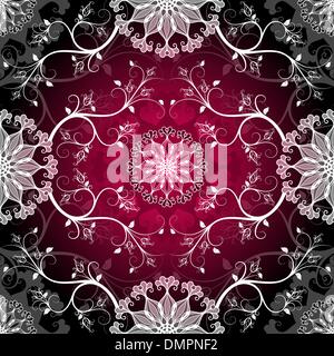 Dunkle nahtlose Muster Stock Vektor